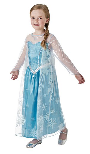 Disfraz Elsa Deluxe Frozen Talla 5-7 Años