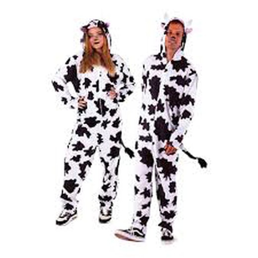 Costume pyjama vache adulte