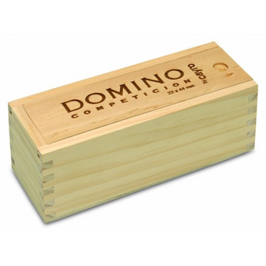 Domino ξύλινο κουτί διαγωνισμό