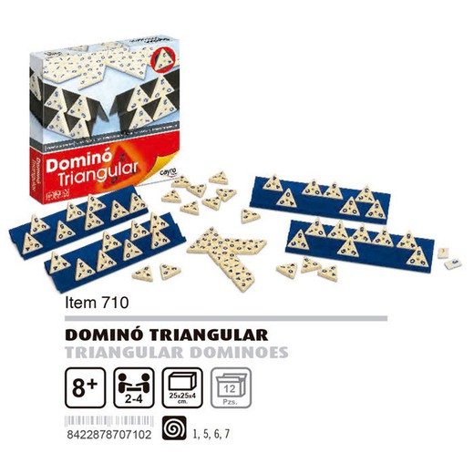 Domino triangular