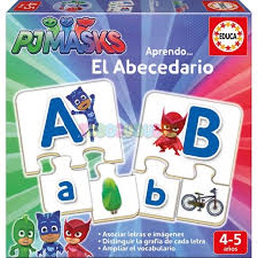 The PJ masks alphabet