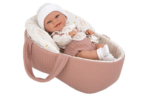 ELEGANCE 33 CM BABYTO ROSA C/CAPAZO