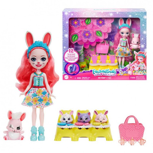 Enchantimals Bunny-Baby Best Friends Bree