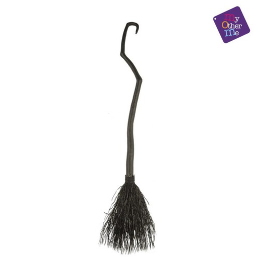 * Black Witch's Broom 130 Cm