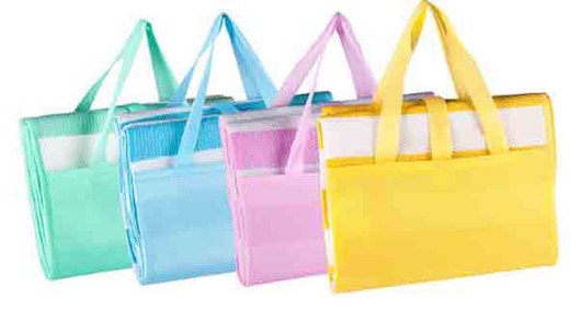 Υφασμάτινη τσάντα διπλής όψης PVC 90x180