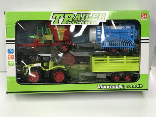 Tractor 3 Trailer Case