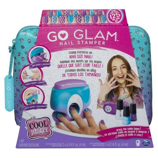 Μελετήστε τα νύχια Glamour, Go Glam