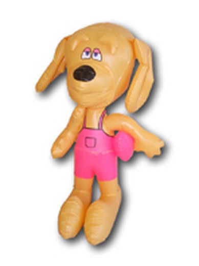Inflatable puppy figure