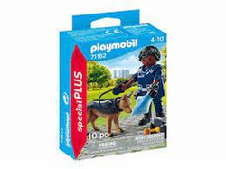 Figura Policía Con Perro Special Plus Playmobil