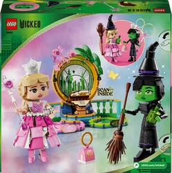 Figuras De Elphaba Y Glinda Lego