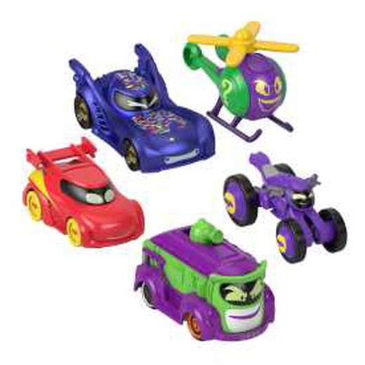 Fisher-Price Batwheels Confetti Pack 5 coches de juguete