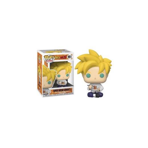 Funko Pop Super Sayan Goku comiendo Noodles