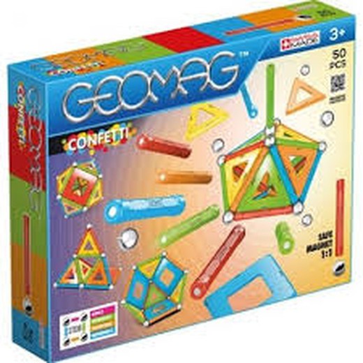 Geomag confeti 50 piezas