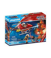 Helicóptero De Bomberos Playmobil