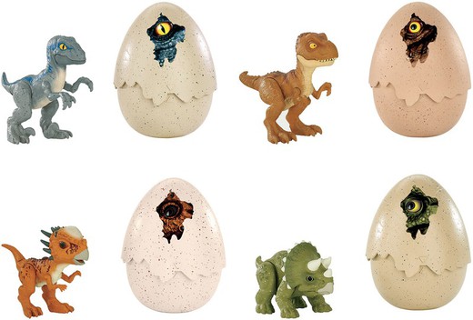 Huevos sorpresa jurassic world