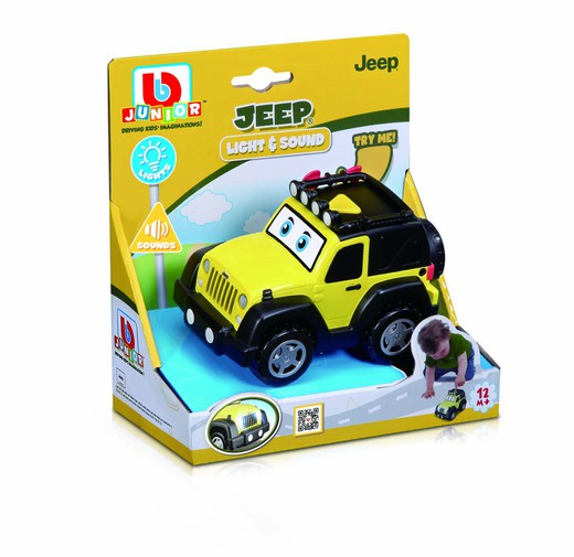 Jeep Wrangler lys og lyd + 12M