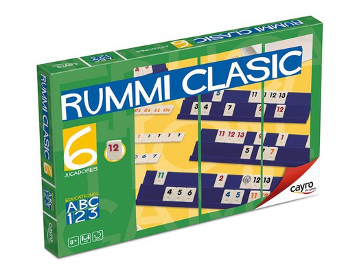 Rummi klassiek spel voor 6 spelers