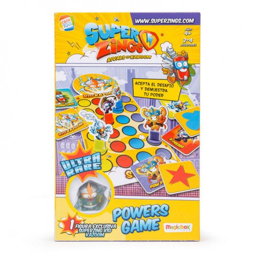 Board Game Superzings Powers Kid