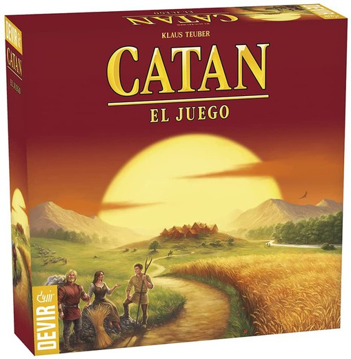 Table de jeu catan (espagnol)