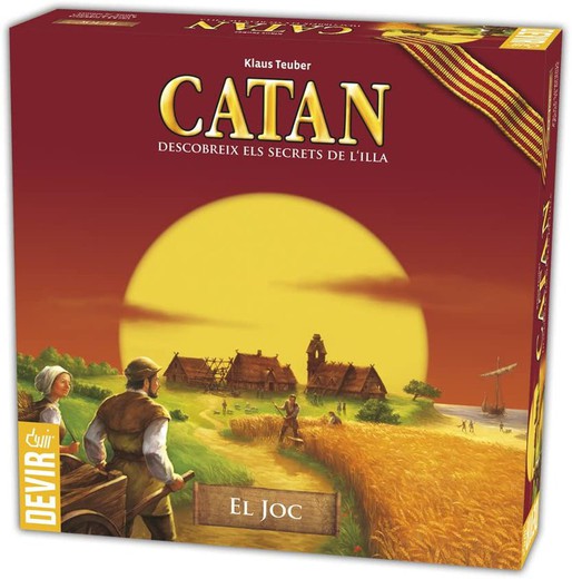Table de jeu catan (catala)
