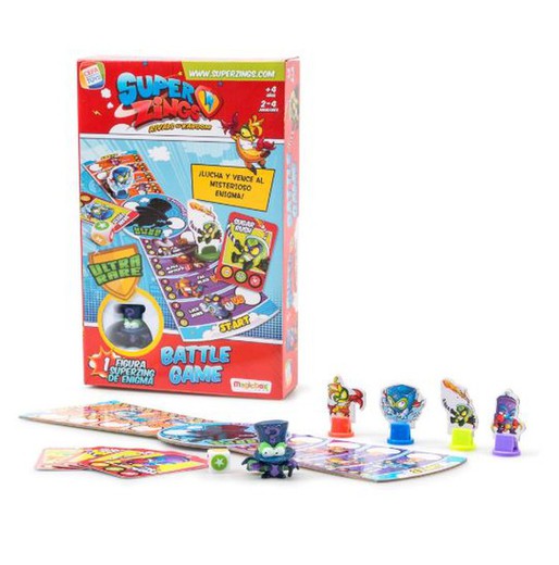 Superzings Batle Board Game