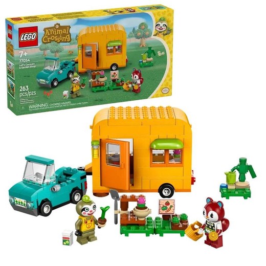 Lego Animal Crossing-Carav Gandulio, Tienda Jardineria