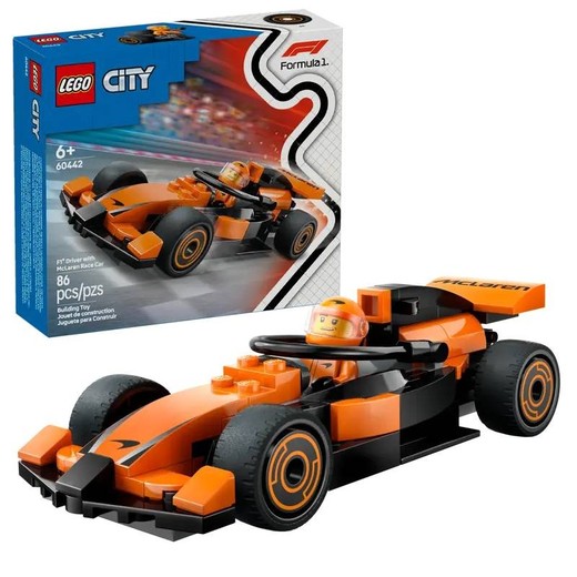 Lego City Formula 1-Piloto Mclaren