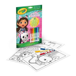 Libro Activ Y Colorear Gabby'S Dollhouse C/7 Rotul