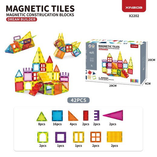 MAGNETIC BLOCS 42 PZAS