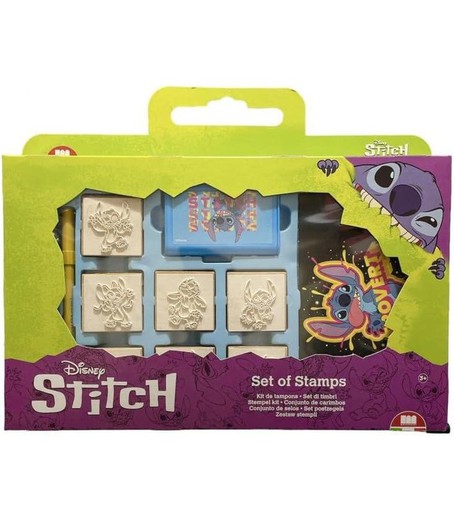 MALETA C/SELLOS STITCH