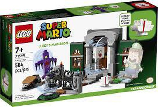 Lego Super Mario Bros Mansion De Luigi Entryway