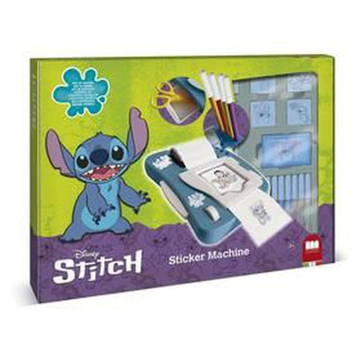 MAQUINA PEGATINAS STITCH