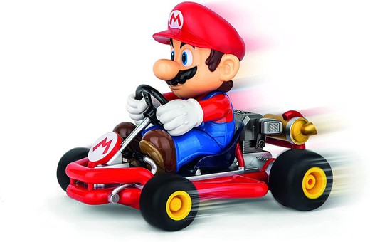Coche Mario Kart Pipe Esc.1:18 con Batería y Cargador