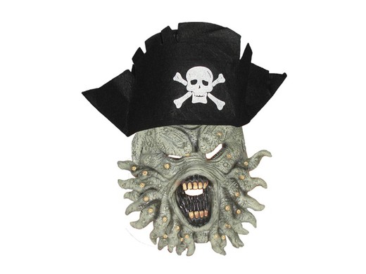 Maschera pirata con fazzoletto