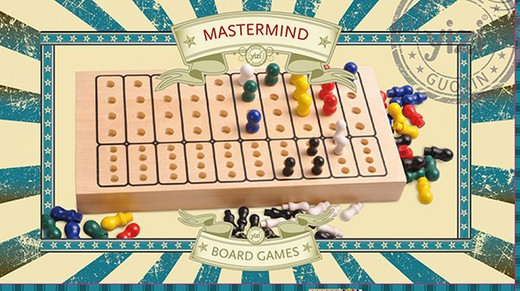 Mastermind de madeira