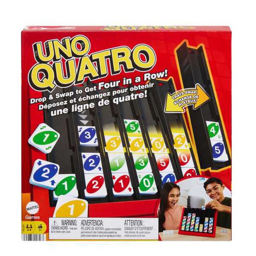 Mattel Games Uno Quatro