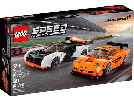 *Mclaren Solus Gt Y Mclaren F1 Lm Lego