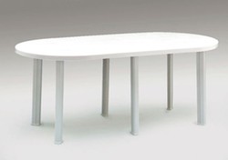 Tavolo ovale da tavolo 180x90x72