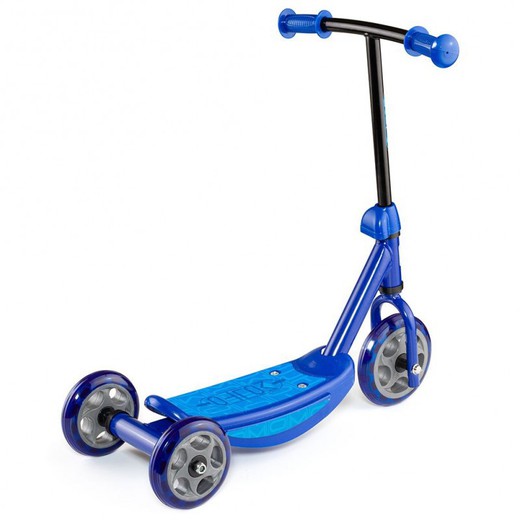 Mijn eerste blauwe scooter