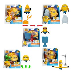 MINIONS DM4 FIGURAS 4" CON ACCESORIOS