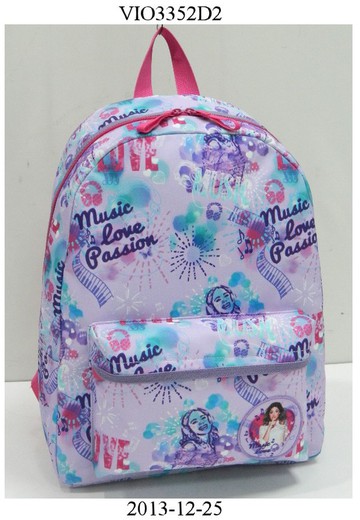 Mochila grande violeta