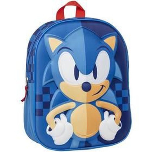 MOCHILA INFANTIL 3D SONIC