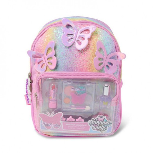 Mochila Set Maquillaje Shimmer Wings