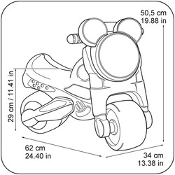 Motofeber minnie DonDino juguetes