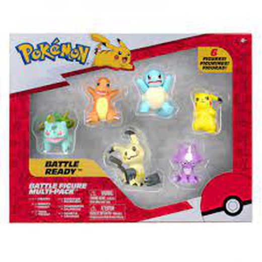 Multipack 6 Figuras Pokemon