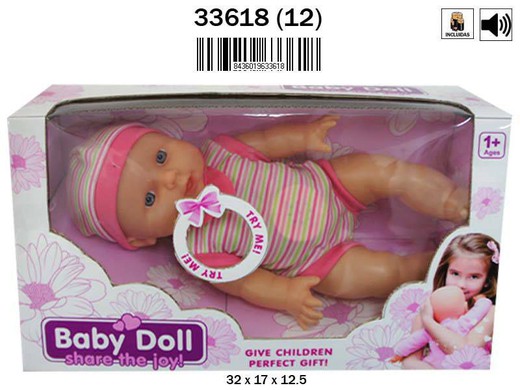 Doll Lying Down With Sound