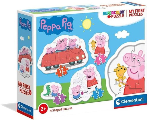 Meus primeiros quebra-cabeças Peppa Pig