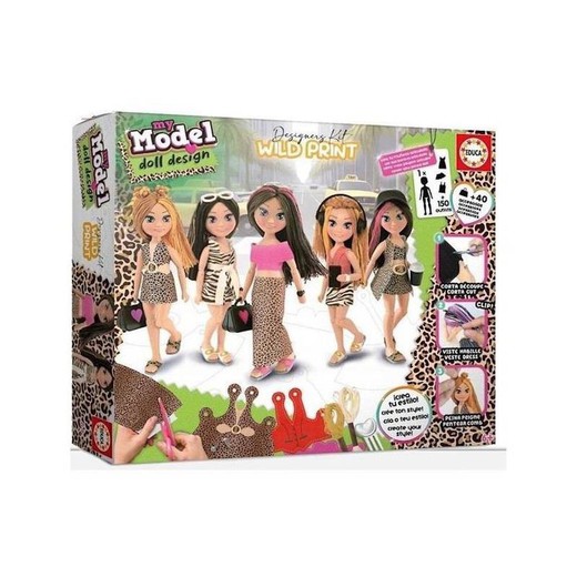 MY MODELL DOLL DESIGN ANIMAL PRINT