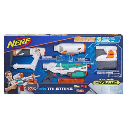 Nerf module d'élite tri-frappe