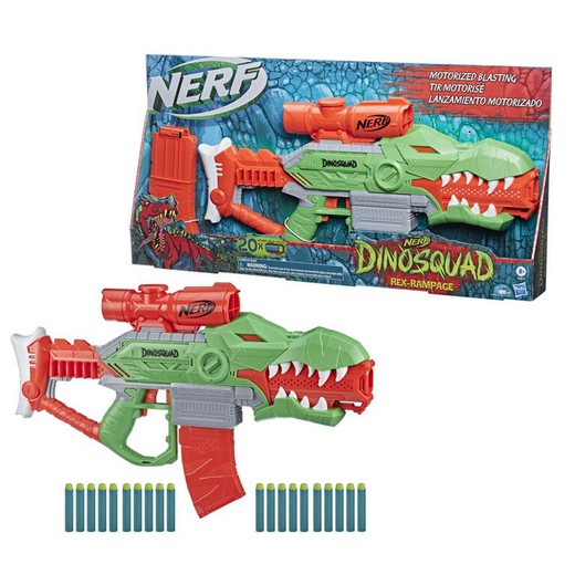 Nerf Rex saccage